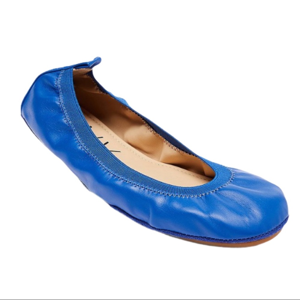 Yosi New York Blue Lex. Ballet Flats NWT